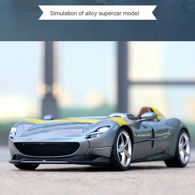 Модель автомобиля из сплава 1/18 Monza Sp1 модель игрушечного литье под давлением