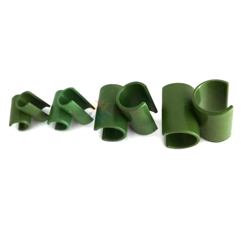 Tewango 10 шт. теплица рамка трубка пленка зажим крест пряжка разъемы PP фиксированная карта DIY садоводство