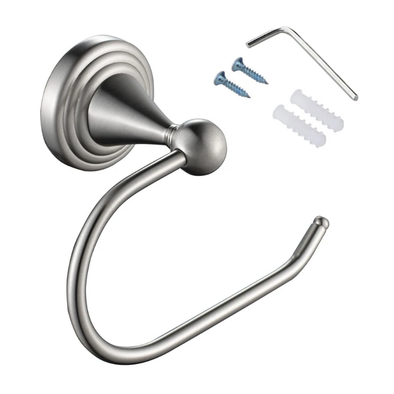 

Toilet Tissue Paper Holder for Bathroom Hand Wall MountedTowel Racks Wall Mount Bathroom Hardware Hanger Stainless Steel