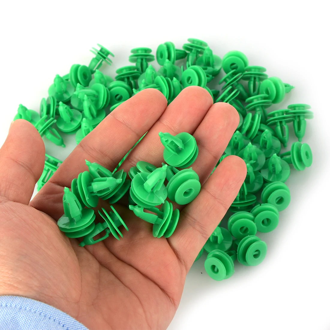 100 шт. зажимы для отделки автомобильной панели 8 мм диаметр отверстия фиксатор