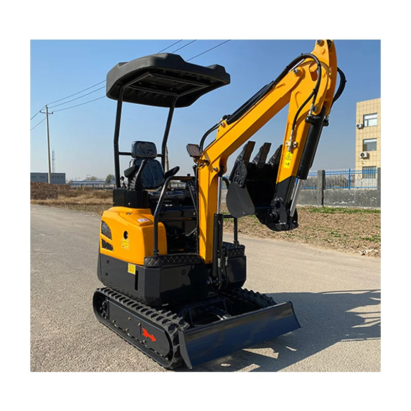 

Mini excavadora pequea XN16 Micro excavadora con accesorios para la venta