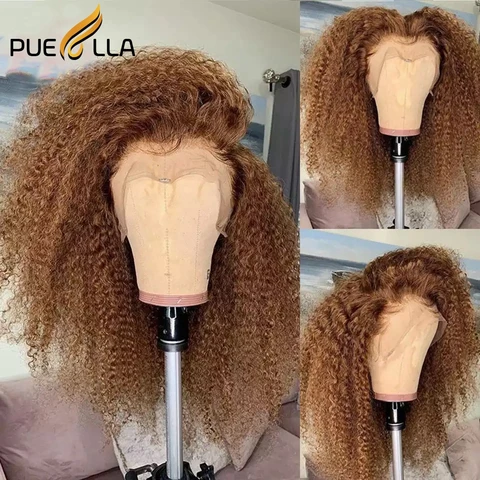 Кудрявый афро парик с эффектом омбре в ассортименте - изображение