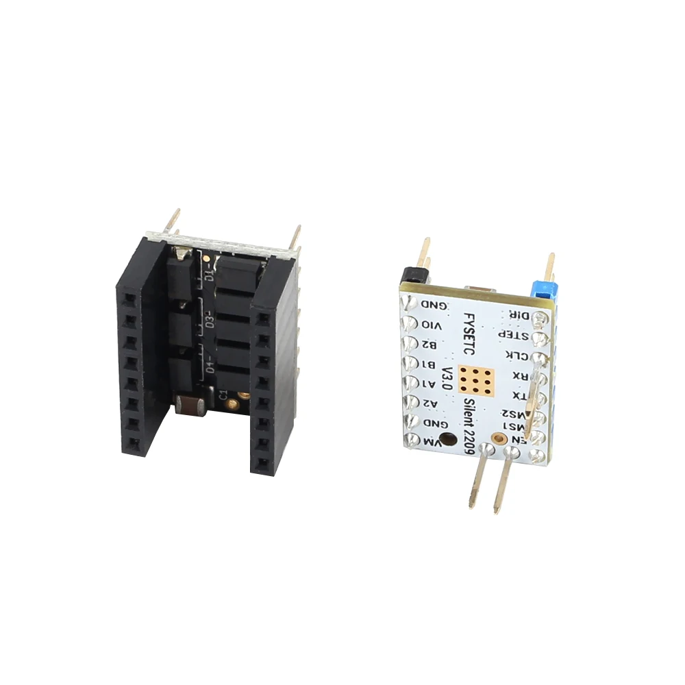6 шт. TMC2209 v3.0 Stepsticks беззвучный драйвер шаговый мотор Драйвер+ 6 шт. бесшумный шаг Стик протектор Двигателя драйвер VS TMC2208