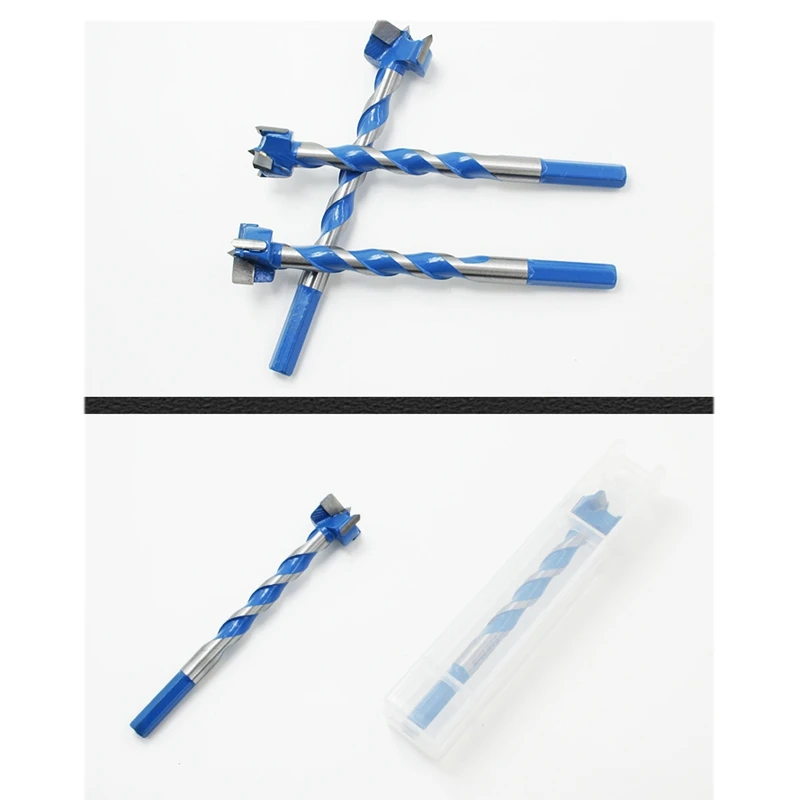 

5 Pcs Extended Woodworking Hole Opener Wooden Door Locking Hole Locking Drill Wooden Door Locking Hole Tool 18mm-25mm