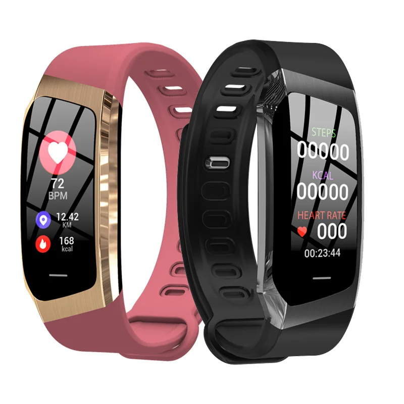 

E18 Smart Bracelet Blood Pressure Heart Rate Monitor Fitness Activity Tracker smart watch Waterproof Men Women Sport wrist band