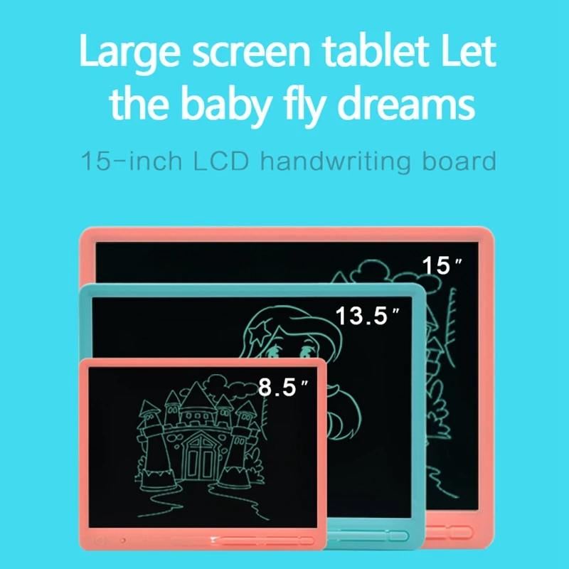 

15Inch LCD Writing & Drawing &Message Tablet Doodle Board Toys Smart Paper for Adults Birthday Gift