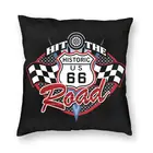 Дорожный Чехол для подушки 66, 40x40 см, с 3D-принтом