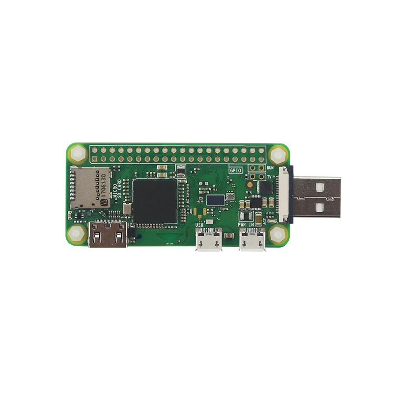 Оригинальная плата Raspberry Pi Zero W с Wi Fi и Bluetooth 1 ГГц CPU 512 МБ ОЗУ опционально USB