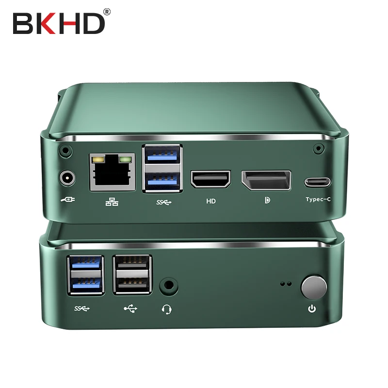 

Мини-ПК Intel Core i7 10510U 2 * DDR4 M.2 SSD NVMe Windows 10 Linux двухдиапазонный Wi-Fi HDMI-совместимый DP 4K 60 Гц USB-C 1 * Ethernet