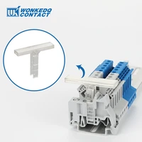 10pcs klm a markers terminal strip marking holder for euk end clamp din rail termin block accessories adjustable marker carrier