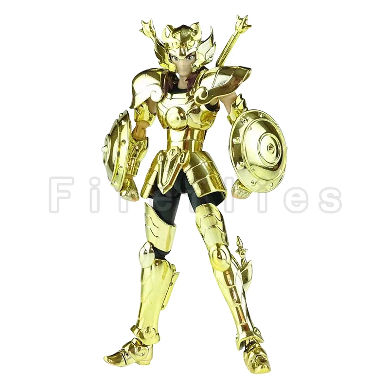 

18cm CS Model Action Figure Saint Seiya Cloth Myth EX 24K Libra Dohko With Dragon Shiryu Head Anime Model For Gift Free Shipping