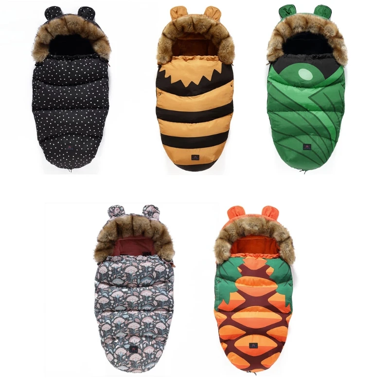 

Baby Stroller Sleeping Bag Warm Thicken Newborn Sleepsack Footmuff Swaddle Wrap
