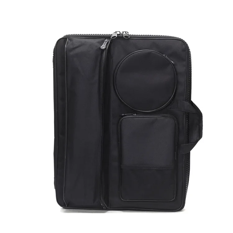 Сумка для переносная живопись 4K черного цвета многофункциональный рюкзак