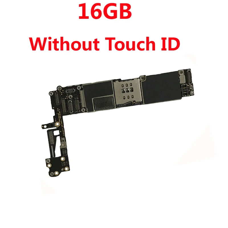 16GB-NO Touch ID 16 Гб 64 Гб 128 ГБ разблокированная материнская плата для iphone 6 оригинальная материнская плата с/без touch ID IOS системная логическая плата с чипами - Цвет: 16GB-NO Touch ID