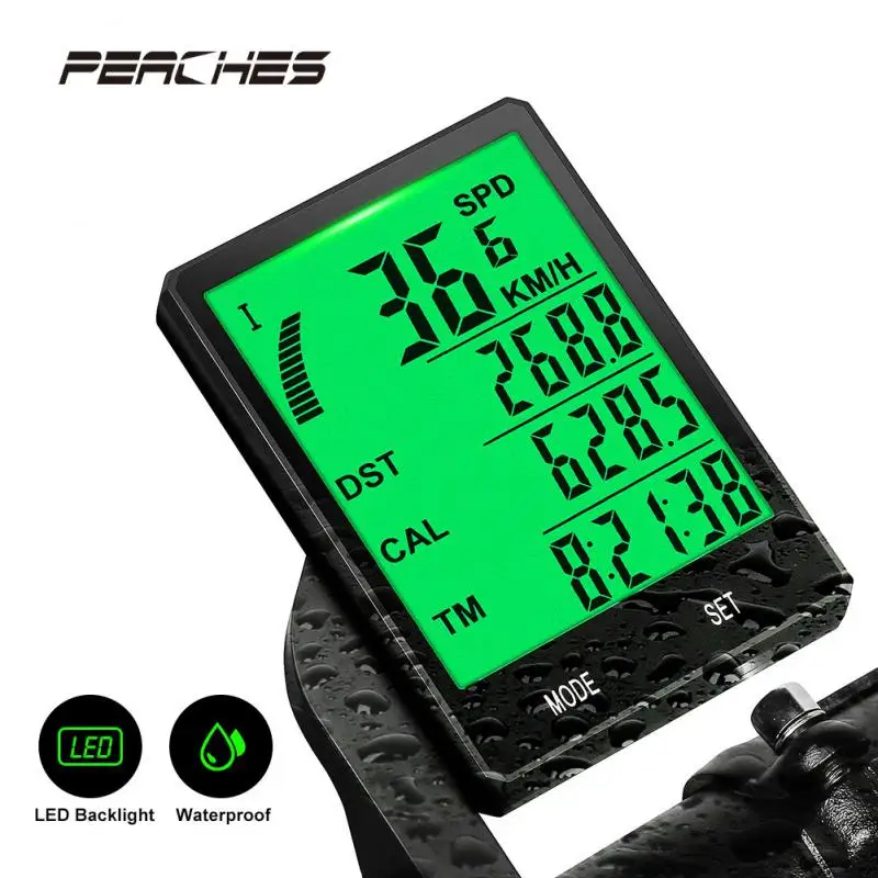 

Bicycle Computer digital Speedometer Odometer Backlight Wireless Wired Bike Stopwatch Computer Bicycle Accessories