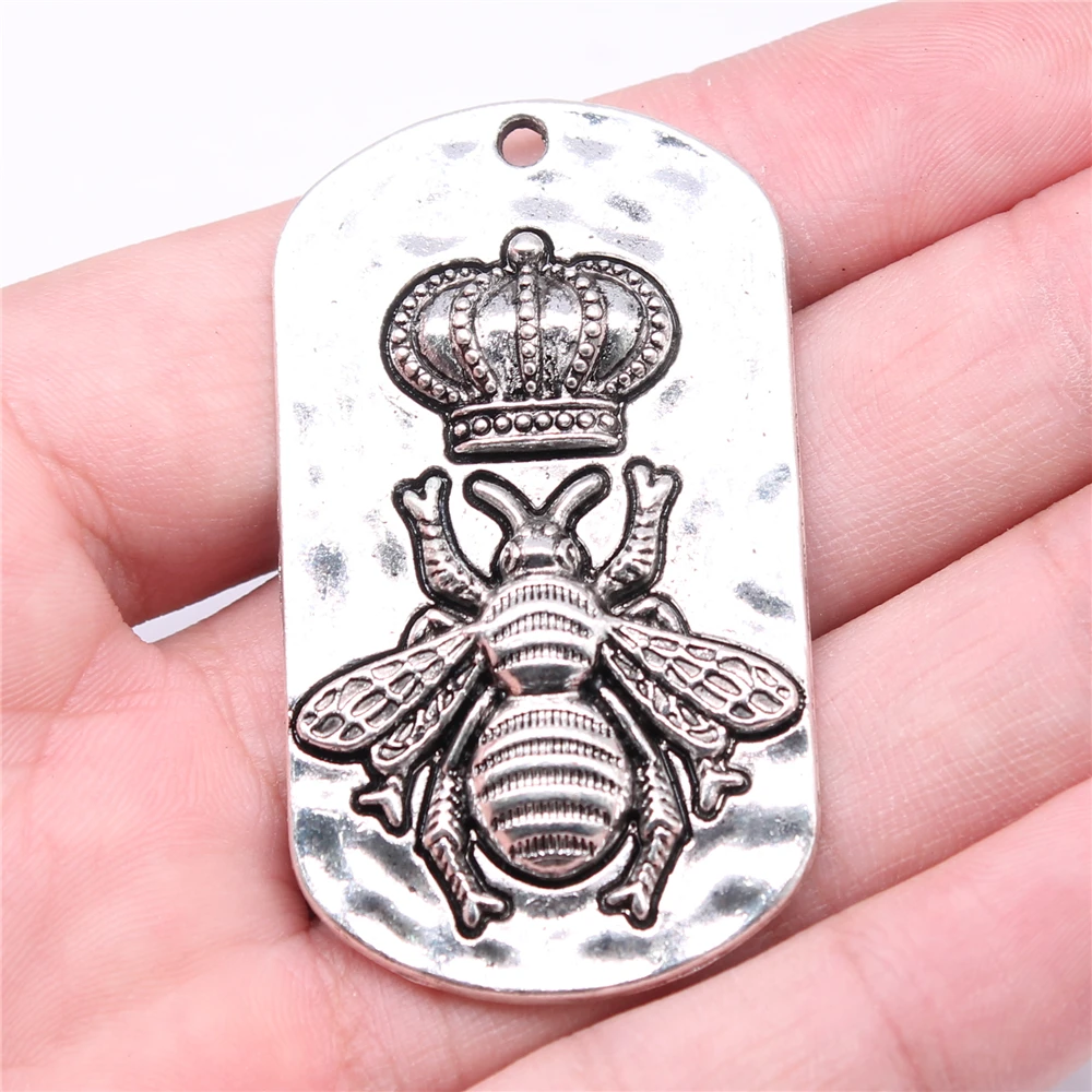 

Sejuani PENDANT ACCESSORI 1pcs 55x31mm Crown Bee Charms