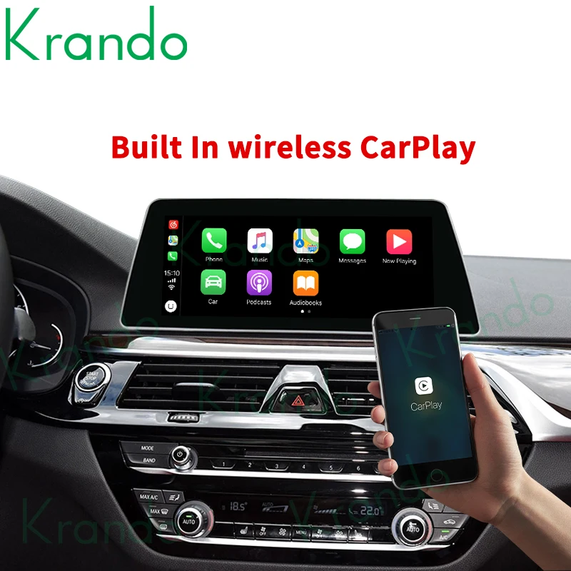 Автомобильный GPS-навигатор Krando Android 11 0 6G 128G 10 25 для BMW 5 серии G30 EVO 2018-2020