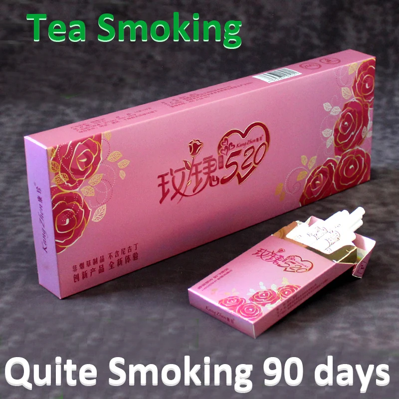 Роза чай для курения мужчин и женщин продукты без табака с запахом розы сигарета