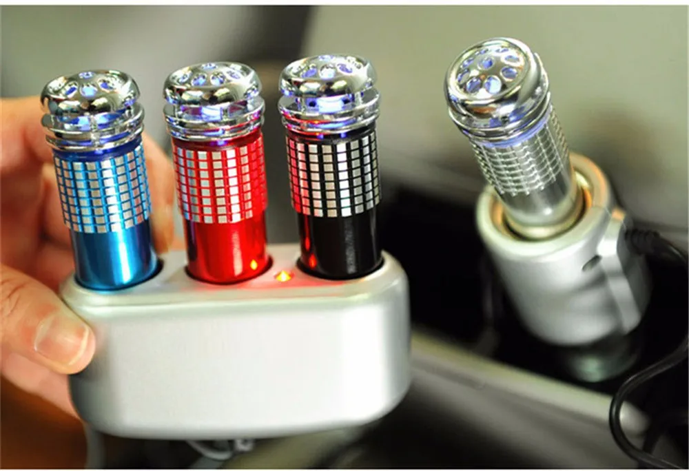 Автомобильный очиститель воздуха миниатюрный для автомобиля анион ионический