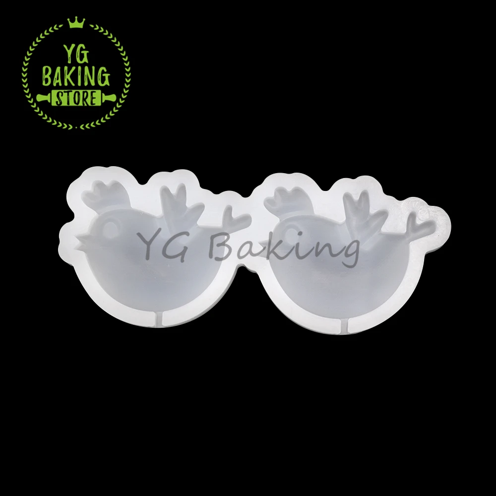 Новое поступление эпоксидная силиконовая форма для торта в виде животных птиц
