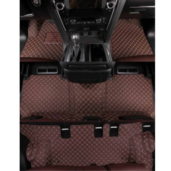 

Special car floor mats for Nissan Patrol Y62 7 seats 2020-2011 waterproof durable car carpets for Patrol 2018