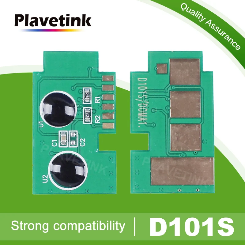 

Plavetink, 1 шт., тонер-чип, 101 Φ 101S, совместим с Samsung MLT-D101S 2165 2165 SCX3400 3405 3400F 3405W 101 Chips