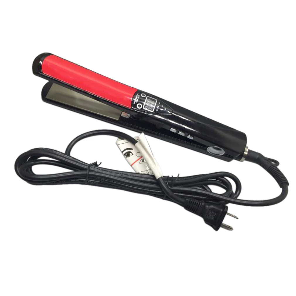 Electric Ceramic Vapor Steam Hair Straightener with Argan Oil Infusion Flat Iron Fast Heating US plug | Красота и здоровье