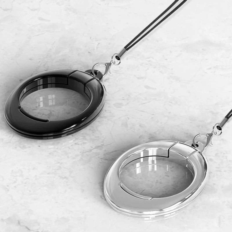 

New Universal 360 Degree Finger Ring Lanyard 2 in 1 Mobile Holder Metal Stand and Ring Hang Rope For Smartphone phone U Disk