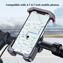 Universal Car Holder Shockproof Mobile Phone Stand GPS Car Holder for All Models of 4.7-6.8 Inch Phones Mechanical Linkage