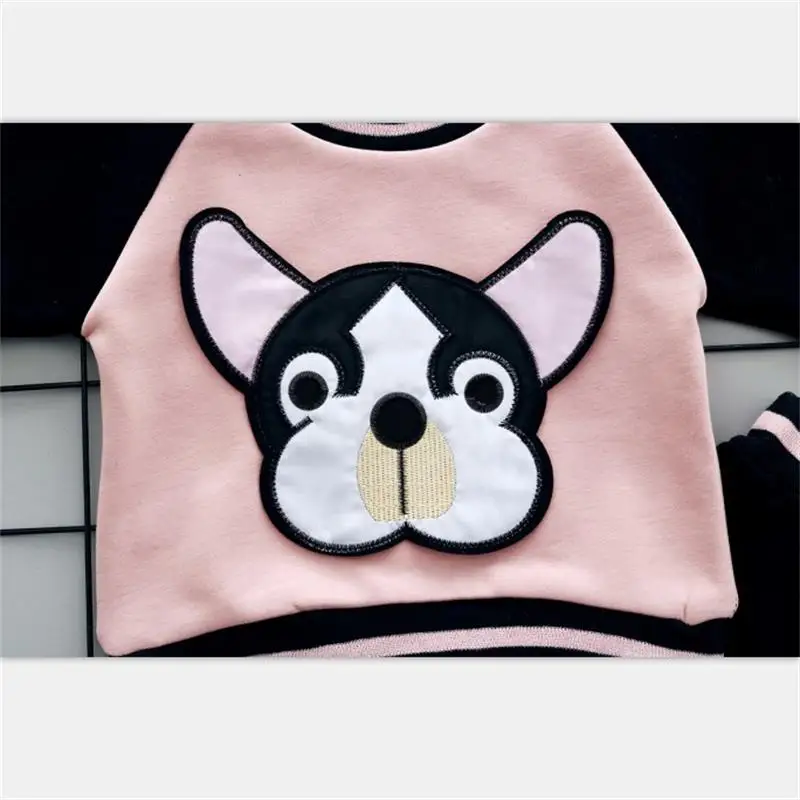 Весенний комплект детской одежды с изображением щенка детский осенне-зимний