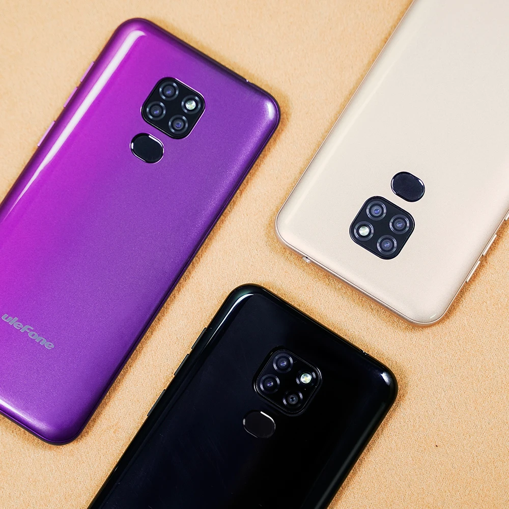Ulefone Note 7P Android 9.0 6.1&quot Waterdrop Screen 3GB 32GB smartphone 4G band Mobilephone fingerprints Face ID Quad Core 3500mAh |