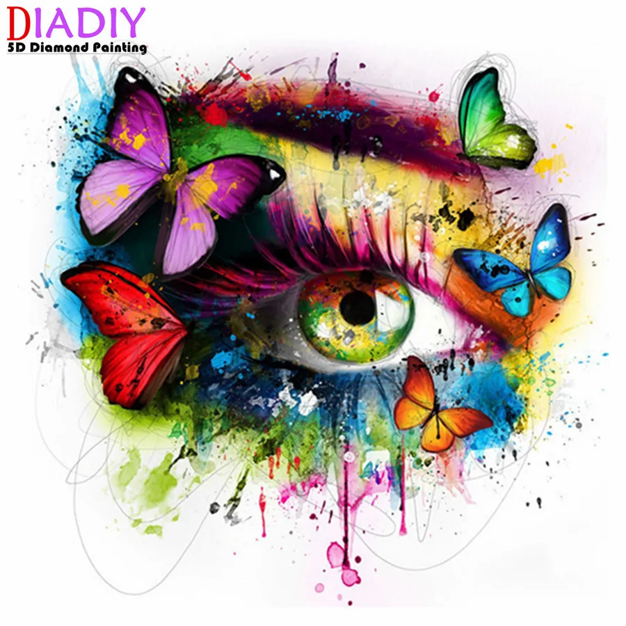 

Алмазная 5d-картина «сделай сам», новый портрет, губы, алмазная вышивка, распродажа, глаза, бабочки, стразы, мозаика, домашний декор