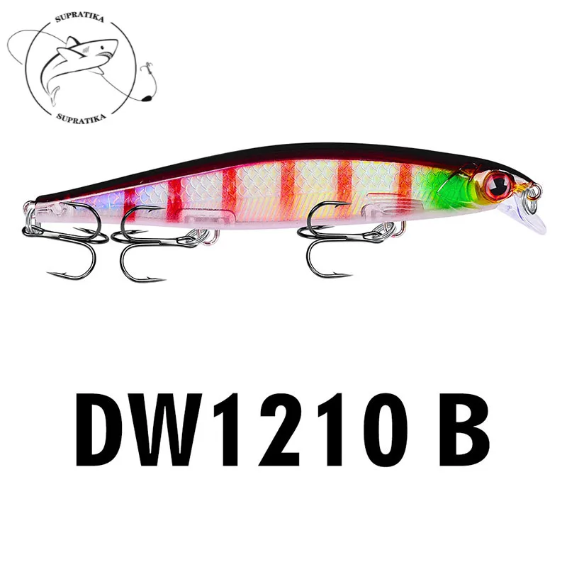 

12Colors 11cm/13g Artificial VIB ABS Plastic Hard Bait Anti-corrosion Bass 6# With Sharp Hook 3D Eyes Waterproof Bionic Bait
