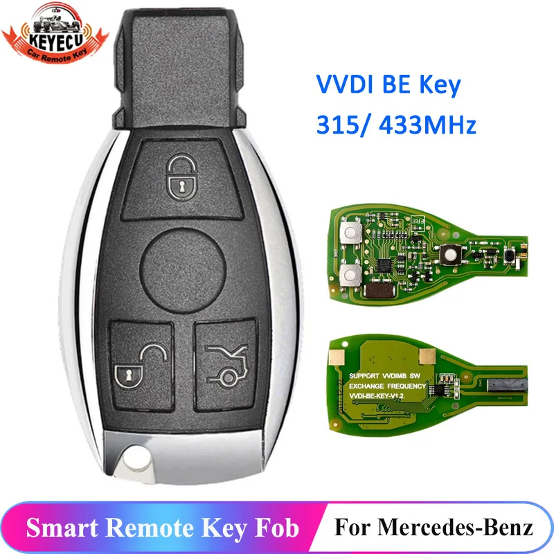 KEYECU Xhorse VVDI BE Key Pro улучшенная версия Полный пульт дистанционного управления