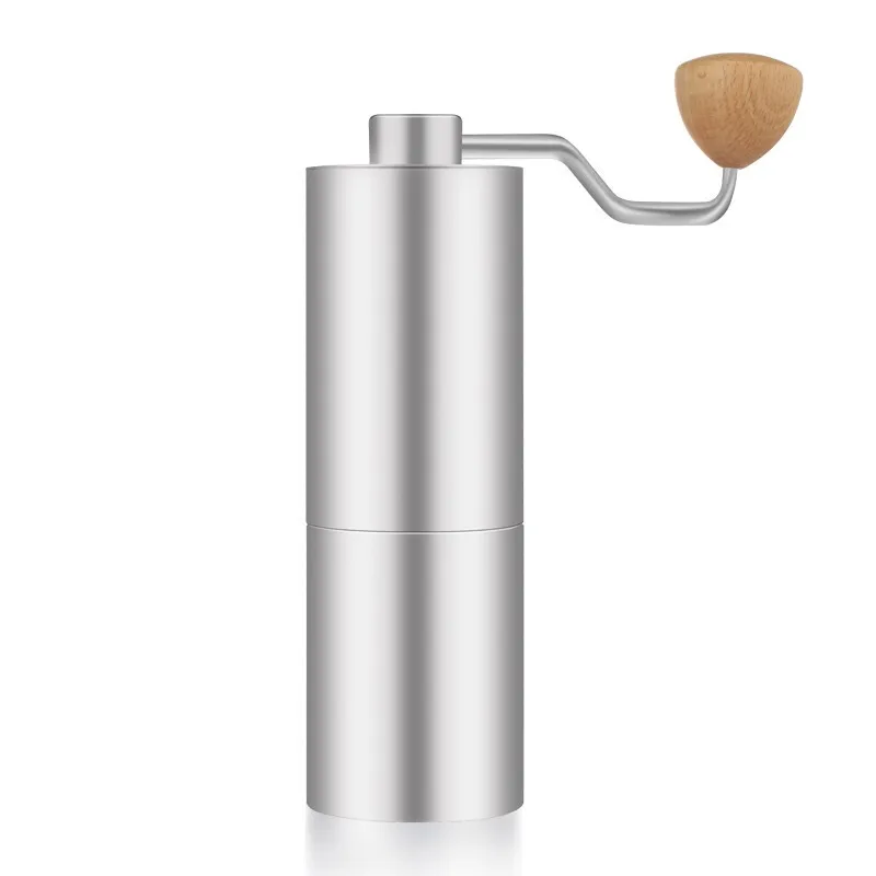 

Steel Core Coffee Grinder Manual Coffee Coffee Grinder Hand-Cranking Coffee Machine Grinding Machine Aluminum Body