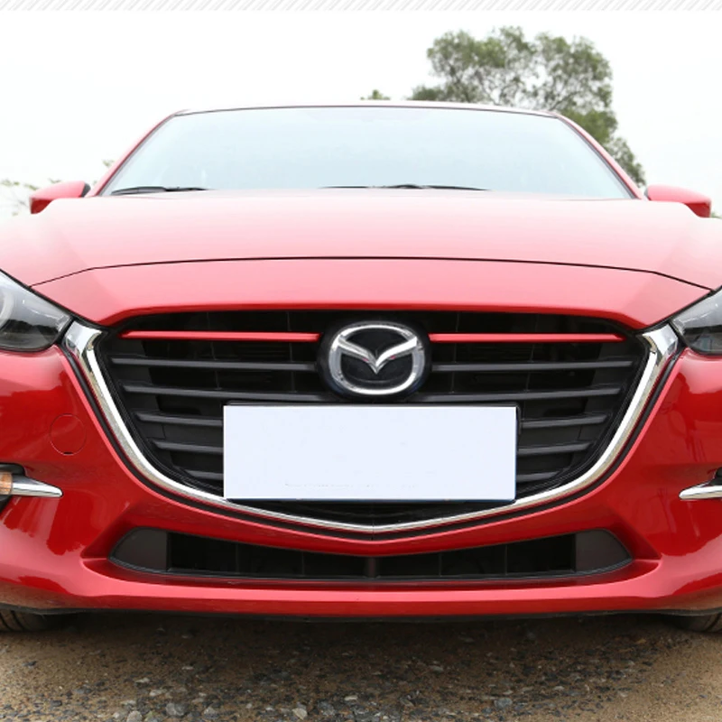 KOUVI ABS Хромированная передняя решетка декоративная крышка Накладка наклейки