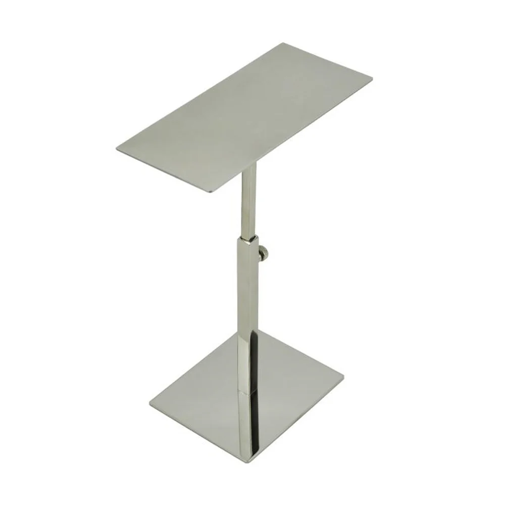 Металлическая стойка для демонстрации обуви подставка из нержавеющей стали