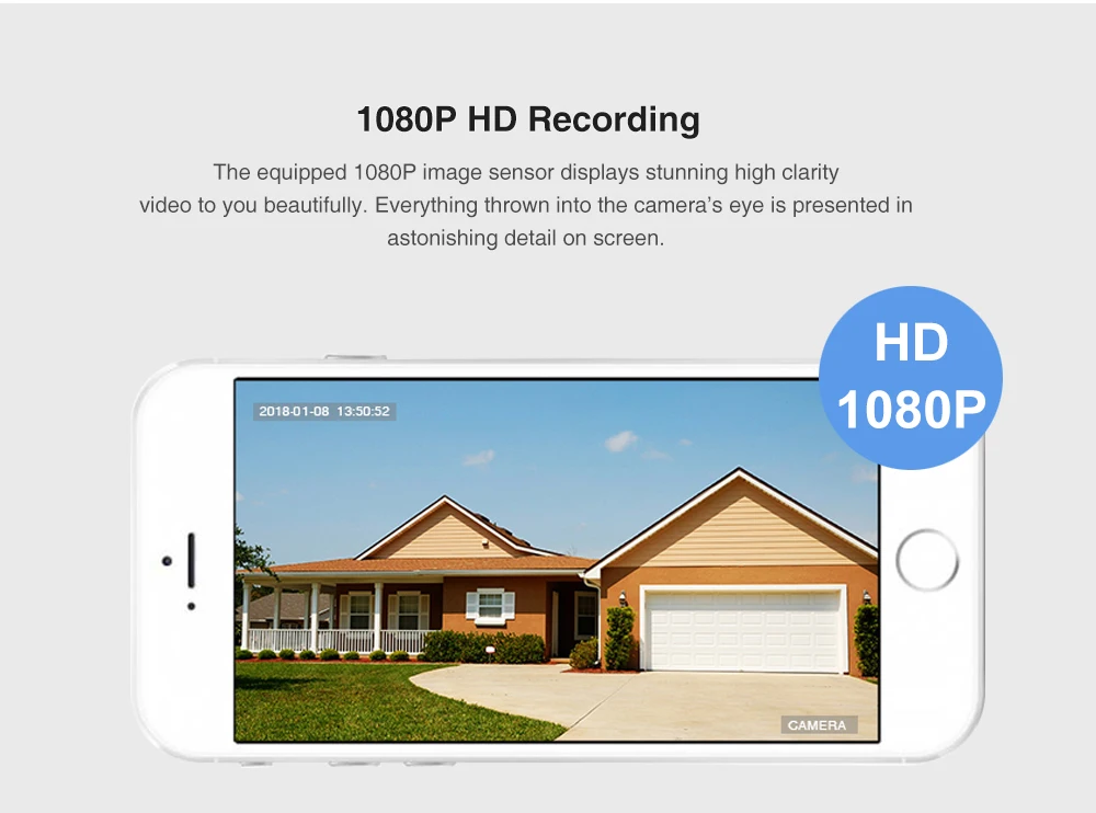 UniLook 2MP 1080P Беспроводная IP пуля камера для дома/улицы безопасности двусторонний разговор слот карты Micro SD IP67 ИК расстояние AZ-IPB4020WF