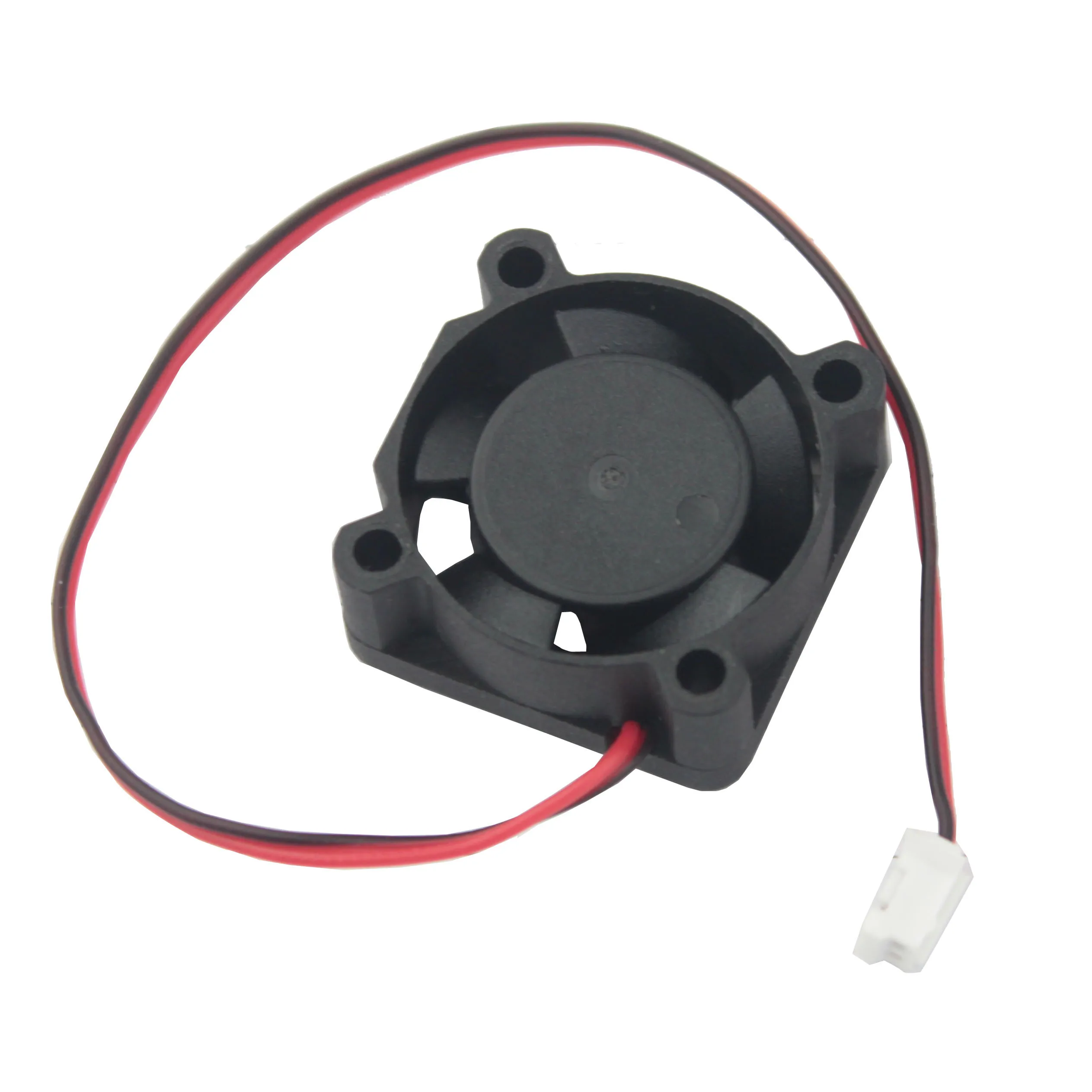 2шт. Gdstime DC 5V 2Pin 2510 25*25*10мм Пластиковый вентилятор охлаждения Mini 25мм Бесщеточный ноутбук Система охлаждения 3D-принтер