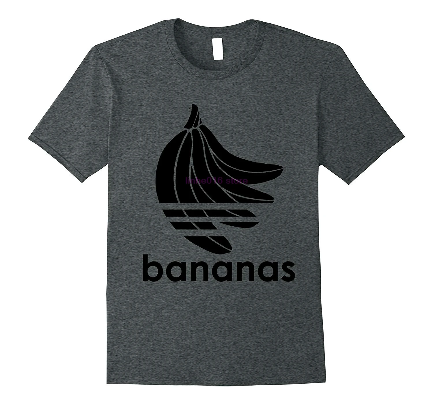 Брендовая мужская рубашка с логотипом банана забавная футболка изображением