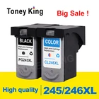 Toney King PG245 CL246 Замена чернильных картриджей inkjet для Canon PG 245 PG-245 CL 246 для Pixma iP2820 MX492 MG2924 MX492 MG25