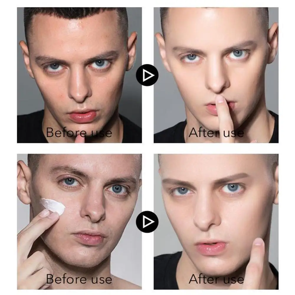 

Men Refreshing Lazy Perfector Nourishing Tone Tone 50g Cream Up Skin Concealer Lazy Brighten