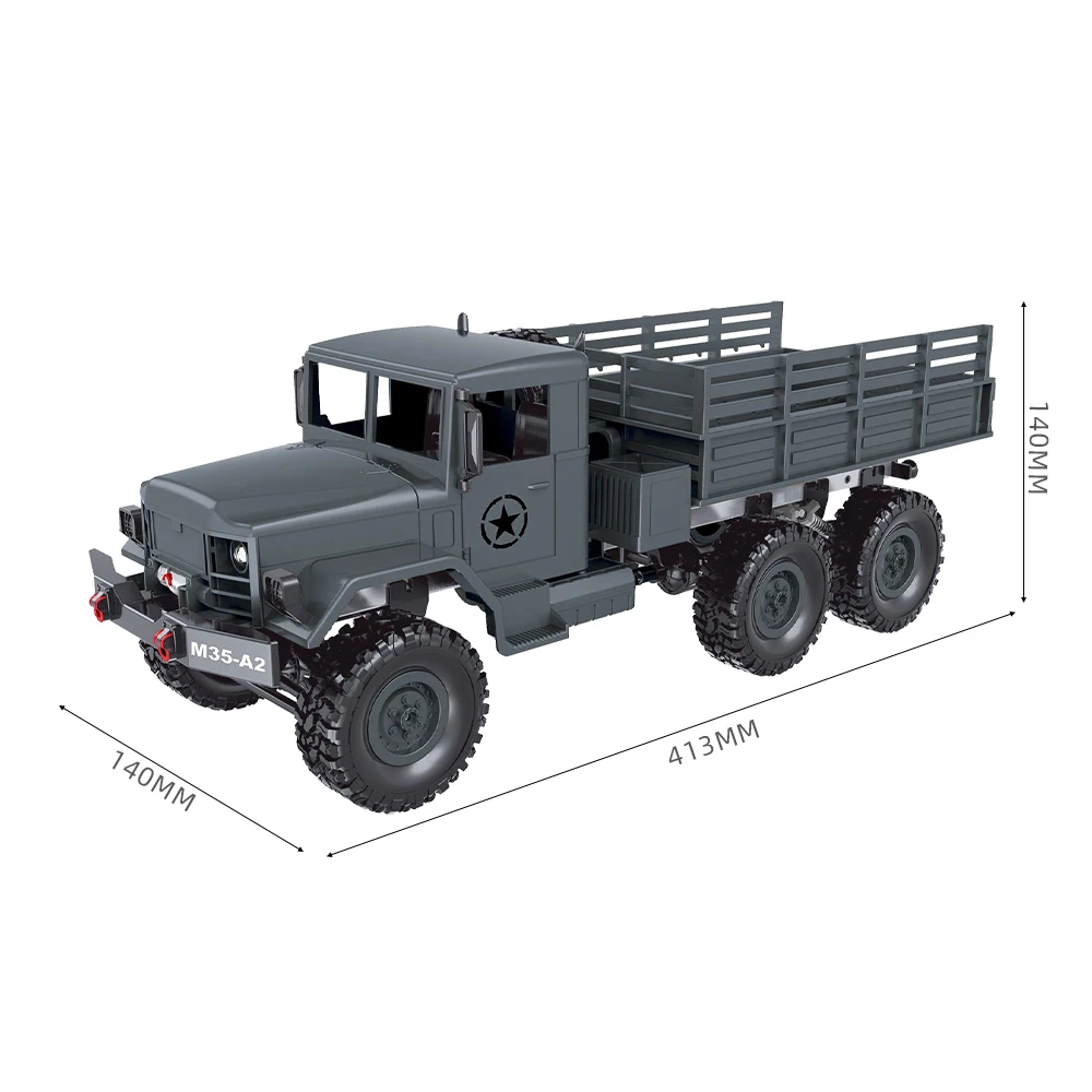 MN 77 1/16 военный грузовик 2 4G 6WD внедорожников высокого Скорость электромобиль