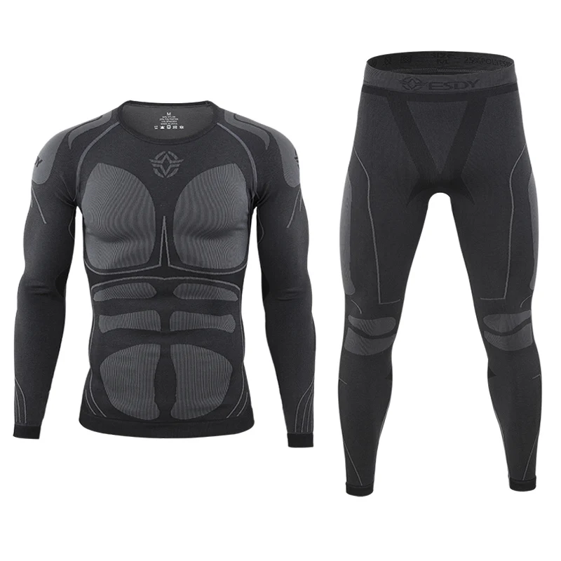 Мужской модный Повседневный Спортивный костюм для мужчин зимний комплект бега