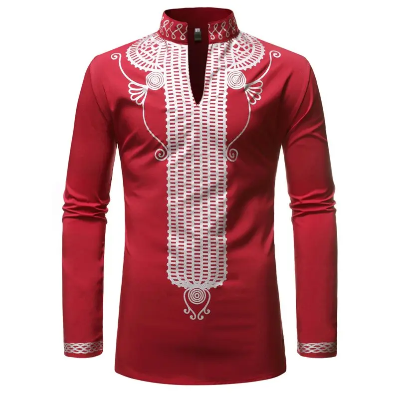 african clothes for men dashiki fabric mens t-shirt white pattern print bazin riche clothing africa dresses man top tee shirt |