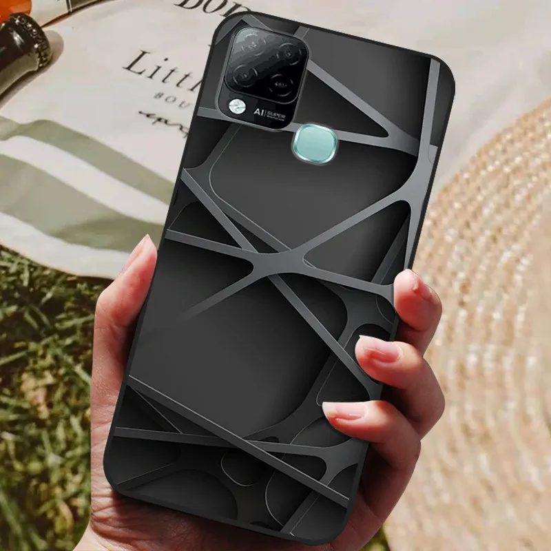 for infinix hot 10t case phone cover soft silicone tpu back cases for infinix hot 10s nfc case x689 coques hot10t hot10s fundas free global shipping