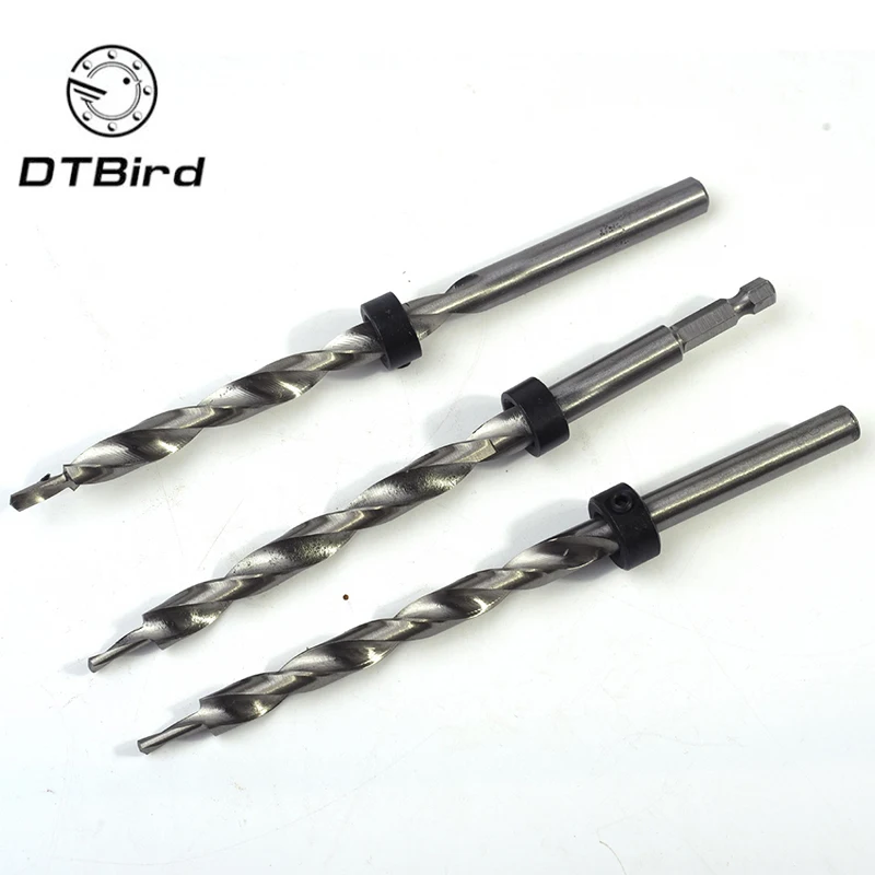Набор сверл для зенковки по дереву высокоскоростное стальное сверло с