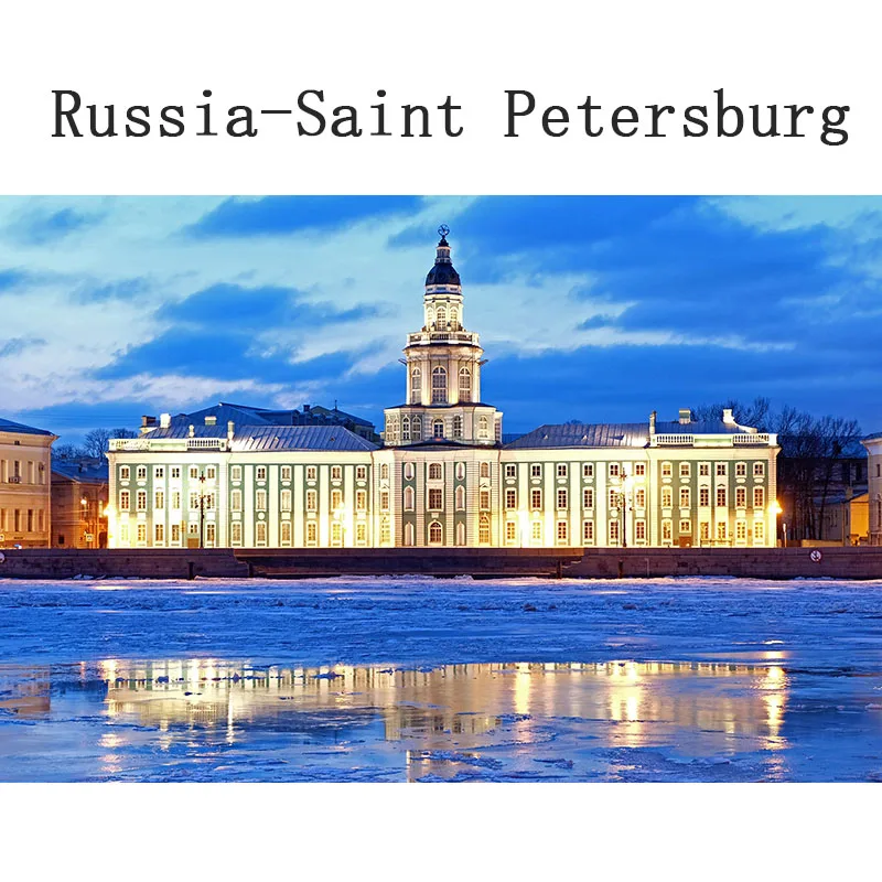 1000 шт. Россия С. В. всемирно известный строительный пейзаж Wodden головоломка для