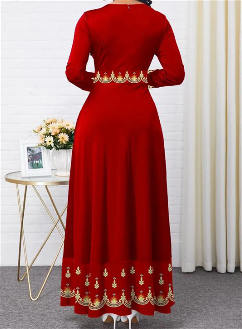 2020 Indonesia Gaun Hijab Bangladesh Plus Ukuran Gaun 5XL Dubai Biru Abaya untuk Wanita Pakistan Muslim Long Dress Pakaian