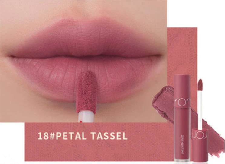 

Romand Zero Velvet Tint Matte Forest Lip Glaze Women Beauty Liquid Lipstick Lip Makeup Professional Cosmetic Silky Smooth